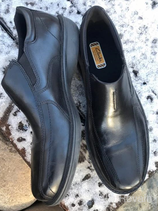 img 1 attached to Clarks Vanek Black Leather Medium review by Gregory Castellanos