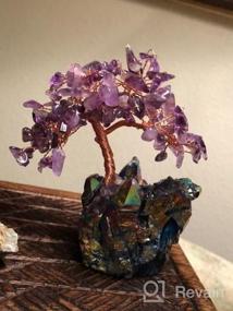 img 6 attached to Invite Prosperity And Luck With Mookaitedecor 7 Chakra Crystal Tree Bonsai Money Tree