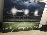 img 1 attached to Football Stadium Field Light Night Soccer Turf Home Decor Wall Tapestry 60X80 Inches review by Ivan Carson