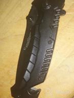 img 1 attached to FANSTINOW Folding Knife: Compact, Durable & Easy To Carry! review by Scott Reeves