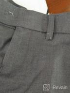 img 1 attached to RGM Boys Dress Pants: 👖 Flat Front Essential for Boys' Clothing review by Anthony Cayton
