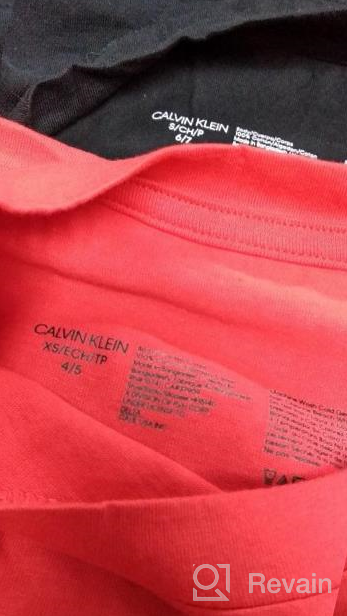 img 1 attached to Timeless Style: Calvin Klein Crewneck T Shirts for Boys – Classic Clothing Collection review by Drake Burroughs