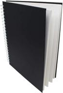 альбом premium artway studio sketchbook — 8,5 x 11 дюймов — портретная ориентация — плотная бумага для рисования 170 г/м² / 105 фунтов — 96 страниц логотип