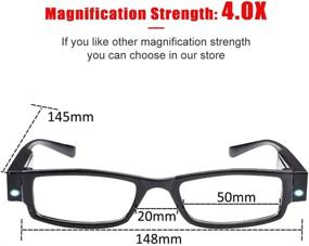 img 2 attached to Reading Glasses Readers Magnifier Nighttime Vision Care : Reading Glasses