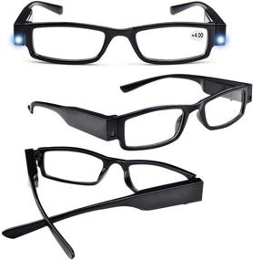 img 3 attached to Reading Glasses Readers Magnifier Nighttime Vision Care : Reading Glasses