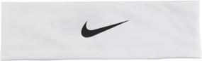 img 4 attached to 🧢 Nike Fury Headband - White and Black