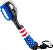 usa flag design magnetic golf brush clip - foretra's practical tool for all golfers logo