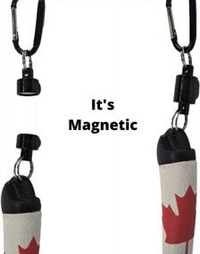 img 2 attached to USA Flag Design Magnetic Golf Brush Clip - Foretra'S Practical Tool For All Golfers