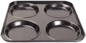 img 1 attached to 🥧 Perfect Yorkshire Puddings Made Easy with WIN-WARE Non-Stick 4 Hole Carbon Steel Tray!