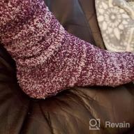 img 1 attached to Stay Comfortable And Safe With JORMATT'S Non-Skid Ultra-Thick Fuzzy Grip Socks - 3 Pairs For All! review by Mike Calderon