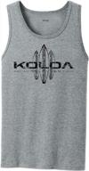 🏄 stylish koloa vintage surfboard logo top in neonorange - trendy men's clothing logo