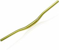 extra long green riser bar 31.8mm x 720mm mountain bike handlebar - suitable for bicycle, road bike, bmx, fixie gear and cycling - made of lightweight aluminum alloy logo
