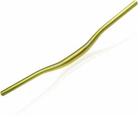 img 4 attached to Extra Long Green Riser Bar 31.8Mm X 720Mm Mountain Bike Handlebar - Suitable For Bicycle, Road Bike, BMX, Fixie Gear And Cycling - Made Of Lightweight Aluminum Alloy