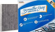 🌬️ spearhead premium breathe easy cabin filter with activated carbon, extended lifespan up to 25% (be-664) логотип