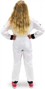 img 3 attached to Детский костюм-одежда на Хеллоуин для астронавта-приключения (Молодежный X-Large (10-12)) Белый