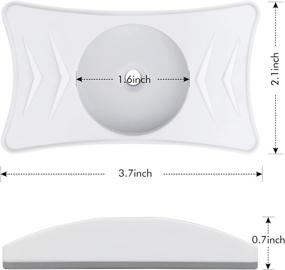 img 3 attached to Protect Walls and Doorways with Baby Gate Wall Protector, 4 Pack - Ideal for Child and Pet Safety Gates