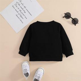 img 2 attached to Toddler Crewneck Sweatshirt Rainbow Pullover Apparel & Accessories Baby Boys