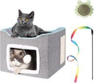 cat beds indoor cats 15 4x15 4x12 6 logo