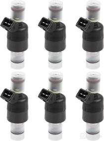 img 4 attached to MOSTPLUS Fuel Injectors Set of 6 Compatible for Chevrolet 2.8 3.1 3.3 1985-1993