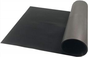 img 4 attached to Resilia V-Groove Professional Vinyl Utility Runner - Extra-Wide, Heavy Duty Floor Protection, Made In The USA