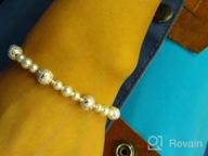 img 1 attached to 💎 Sterling Bracelet with Sparkling Simulated Swarovski Crystals - Girls' Jewelry Delight review by Rebecca Sparks