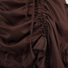 img 1 attached to Получите удовольствие от женской пиратской юбки для косплея Kranchungel в викторианском стиле