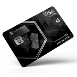 Logotipo de obsidian black card