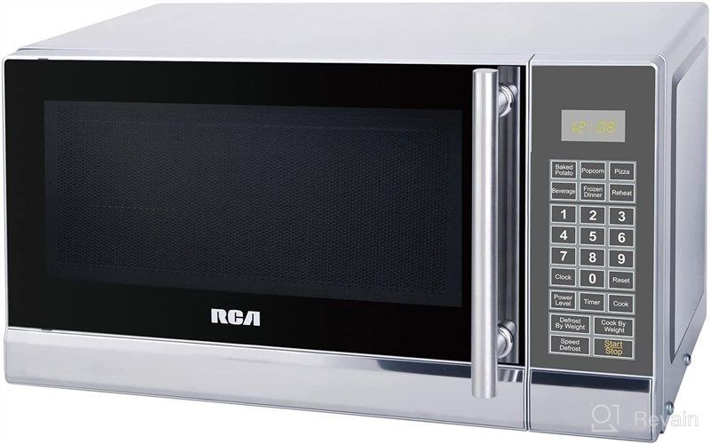 rca rmw741 전자레인지 스테인리스 디자인 로고