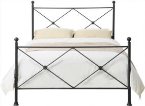 img 3 attached to Black King Size Metal Bed By Right2Home