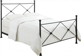 img 2 attached to Black King Size Metal Bed By Right2Home