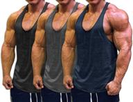 muscle cmdr bodybuilding stringer t shirts: the ultimate men's clothing for active bodies logo