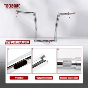 img 2 attached to TIGERSGATE Handlebar Sportster 1994 2022 1998 2013