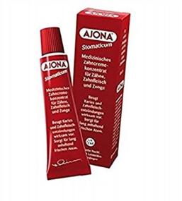 img 2 attached to 🪥 Ajona Stomatikum Toothpaste 25ml: Pack of 3 for Efficient Oral Care