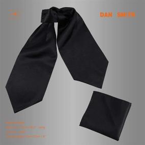 img 3 attached to 👔 Top-Pick for Men's Accessories: Dan Smith DRA7E01K Business Boyfriend Ties, Cummerbunds & Pocket Squares