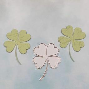 img 4 attached to Four Leaf Clover Metal Cutting Dies For Card Making And Scrapbooking - Perfect For Birthday, Christmas And Craft Projects