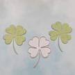 four leaf clover metal cutting dies for card making and scrapbooking - perfect for birthday, christmas and craft projects logo