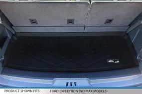 img 3 attached to 🔒 MAXLINER Cargo Trunk Liner Floor Mat for 2018-2022 Expedition/Navigator (Black, Behind 3rd Row) - Compatible with all Models except Max/L