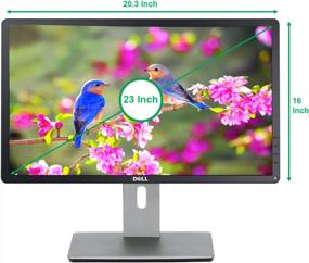 img 1 attached to Dell P2314HT Monitor Display Response 1920X1080, 76Hz,60Hz, Anti Glare Screen, LCD, HD