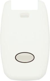 img 1 attached to 🔑 SEGADEN Silicone Cover Protector Case for KIA 4 Button Smart Remote Key Fob - White