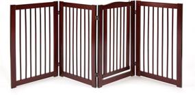 img 4 attached to 🚪 Versatile 360 Configurable Dog Gate with Convenient Door: Primetime Petz