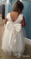 img 1 attached to Kids Sleeveless Embroidered Princess Pageant Dress Prom Ball Gown review by Jackie Wilson