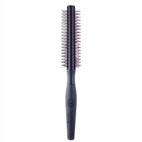 img 1 attached to Static-Free Round Hair Brush For All Hair Types - Enhance Curling, Blow Drying, And Styling With Cricket'S RPM 8 Row Brush