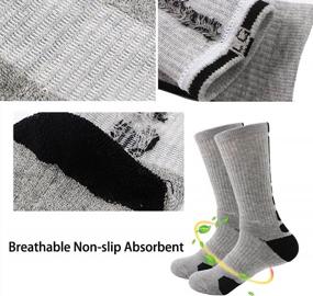 img 2 attached to 🧦 YONGBEST Cushioned Socks for Basketball Sports - Enhanced SEO