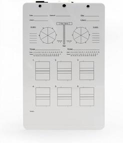 img 3 attached to Enhance Your Volleyball Coaching with the Tandem Sport Deluxe Volleyball Clipboard