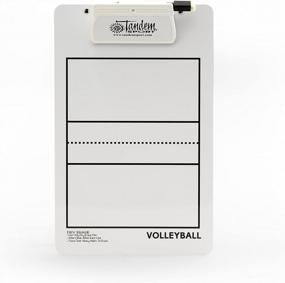 img 4 attached to Enhance Your Volleyball Coaching with the Tandem Sport Deluxe Volleyball Clipboard