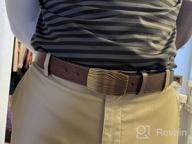 img 1 附加到 HOLMANSE Leather Italian Contrast Stitching Men's Accessories and Belts 评论由 Paul Ziegler