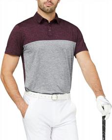 img 3 attached to Men'S Lightweight Golf Polo Shirts: Derminpro Quick Dry Performance T-Shirts Short/Long Sleeve