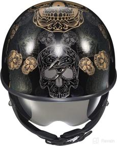 img 2 attached to EXO C90 Open Face Helmet Kalavera Medium