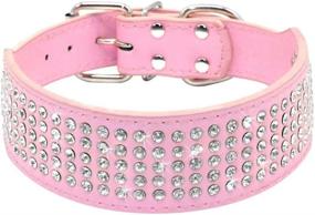 img 4 attached to Beirui Rhinestones Dog Collars Beautiful Dogs best on Training & Behavior Aids