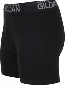 img 1 attached to Multipack Gildan Cotton Stretch Men'S Boxer Briefs For Better Comfort And Flexibility